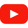 YounTube Kanal Rotes YouTube-Logo mit einem weißen Play-Button in der Mitte.